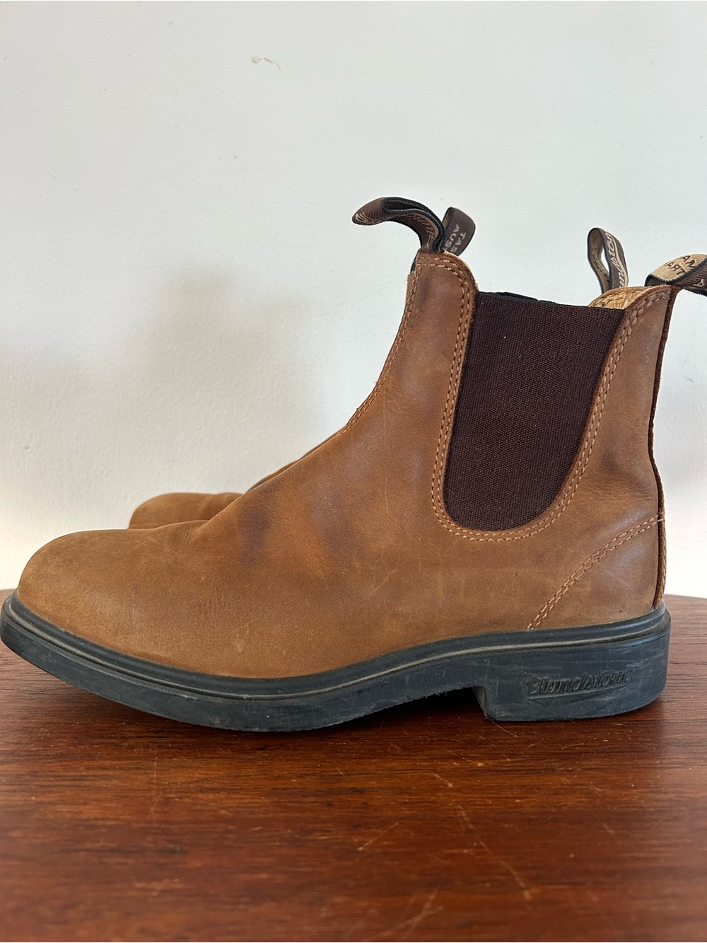 Brown Leather Chelsea Women’s Boots